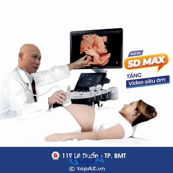 Phòng Khám Siêu Âm Sản Phụ Khoa – 119 Lê Duẩn, Buôn Ma Thuột