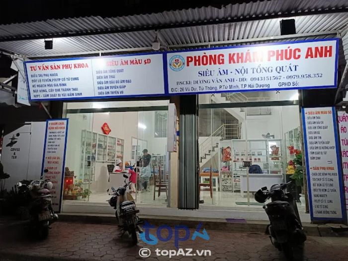 Phòng khám sản phụ khoa Phúc An – Tứ Minh