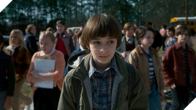 Hình ảnh Noah Schnapp trong vai Will Byers khi còn nhỏ trong Stranger Things.