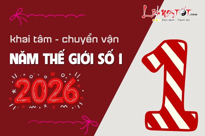Phương pháp khai tâm chuyển vận ngày 1/1/2026