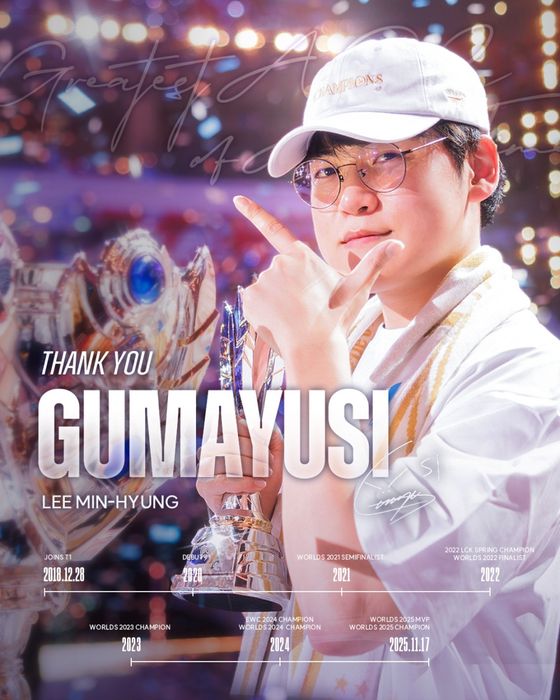 Siêu xạ thủ đã gắn bó với T1 suốt 7 năm, đóng góp vô cùng quan trọng trong hành trình lịch sử của đội