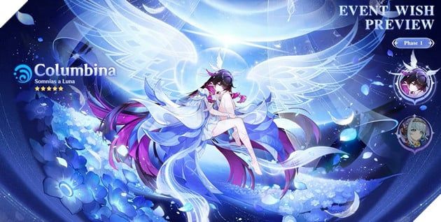 Genshin Impact: Phiên bản Luna IV chính thức giới thiệu Columbina, Zibai và sự kiện Tết Hải Đăng 6