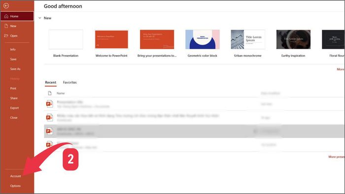 Cập nhật PowerPoint để khắc phục lỗi mở file PowerPoint bị lỗi Repair Bước 2