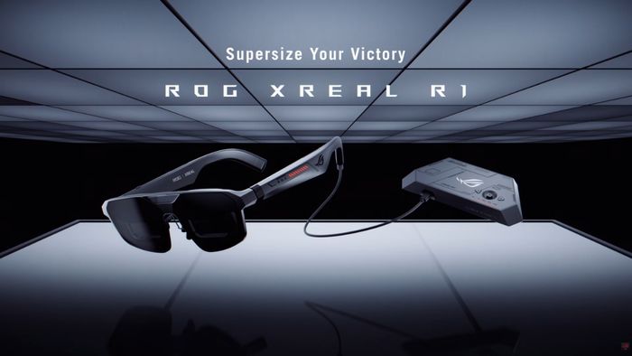 ASUS phối hợp cùng XREAL ra mắt kính thực tế tăng cường ROG XREAL R1 AR