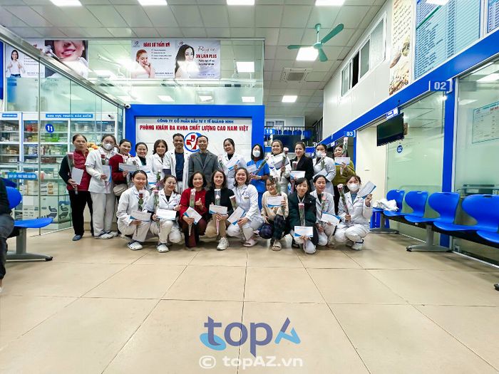 Phòng khám Đa khoa Chất Lượng Cao Nam Việt - Địa chỉ: Số 23 Trần Quốc Toản