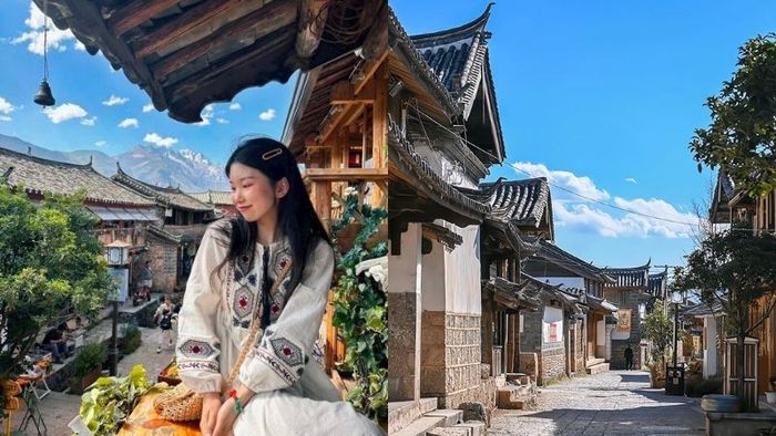Những góc chụp ảnh nghệ thuật độc đáo tại phố cổ Lệ Giang