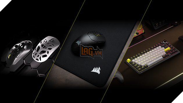 CORSAIR ra mắt bộ gaming gear cao cấp tại CES 2026: Chuột SABRE v2 PRO với lớp vỏ carbon và magie