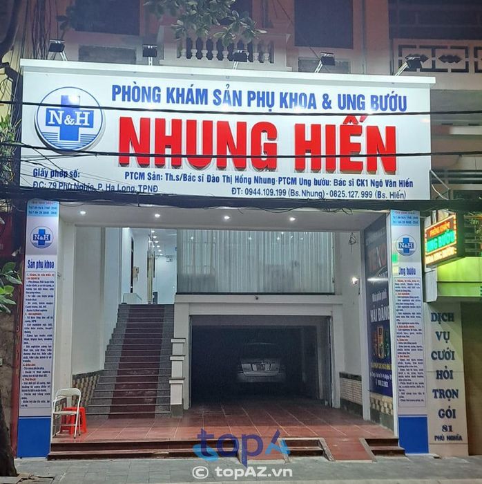 Phòng khám Sản Phụ Khoa & Ung Bướu Nhung Hiến – P. Nam Định