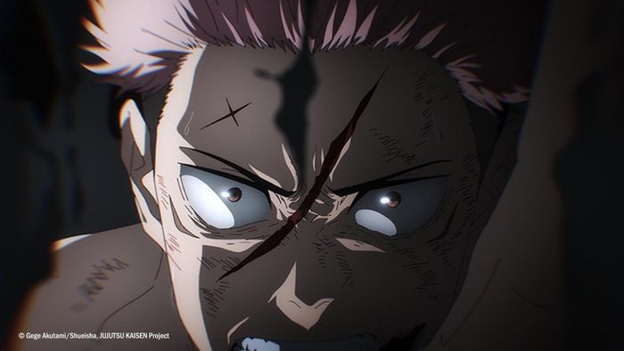 Jujutsu Kaisen mùa 3: Cận cảnh biểu cảm giận dữ của Yuji Itadori trong bộ anime.