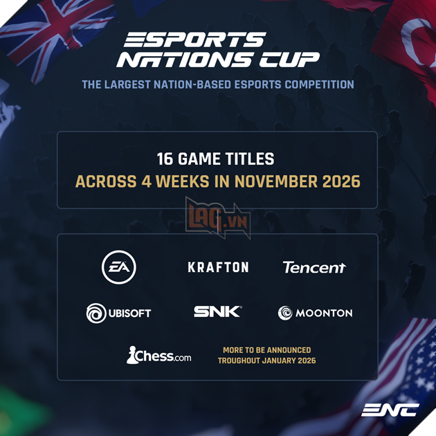 Esports World Cup Foundation Công Bố Cấu Trúc Đại Diện Đội Tuyển Quốc Gia Cho Giải Esports Nations Cup 2026 2