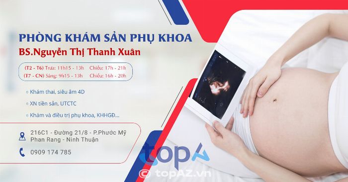 Phòng khám Sản phụ khoa BS.CKI Thanh Xuân - Địa chỉ 216C1 đường 21/8