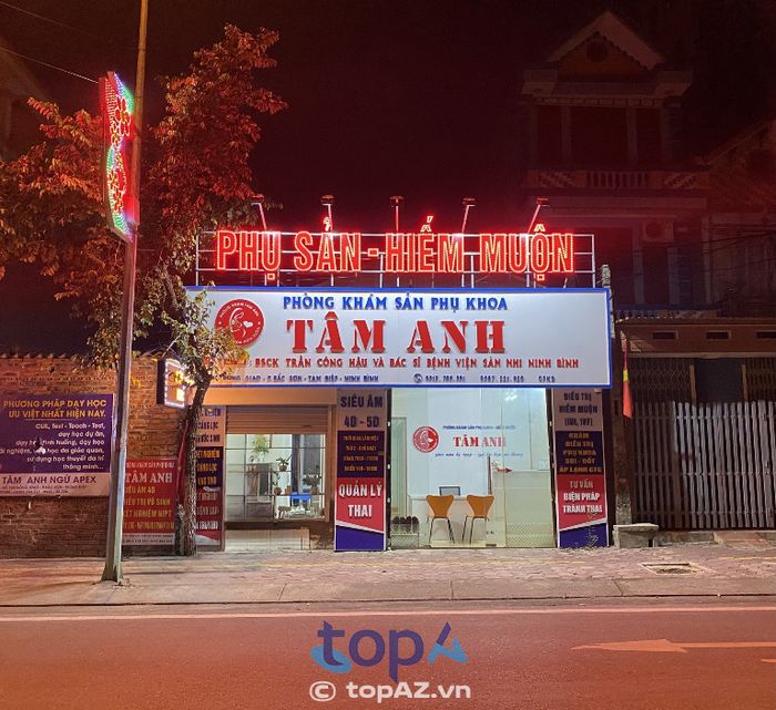 Phòng Khám Phụ sản - Hiếm muộn Tâm Anh - P. Tam Điệp