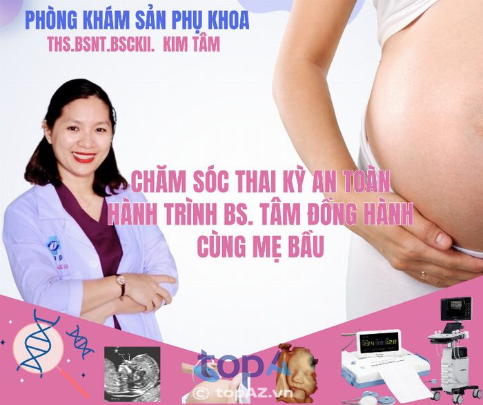 Phòng Khám Sản Phụ Khoa ThS. BS.CKII Kim Tâm – Xã Bình Sơn