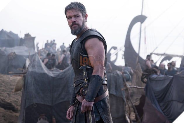 Chân dung Matt Damon trên phim trường The Odyssey.