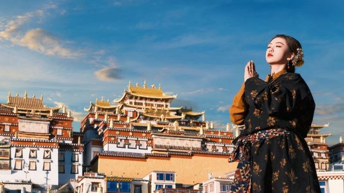Kiến trúc tổng thể của tu viện Songzanlin