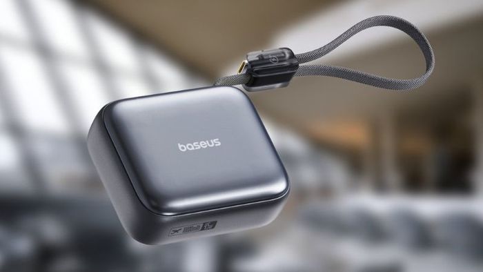 pin sạc dự phòng có kích thước tương đương AirPods