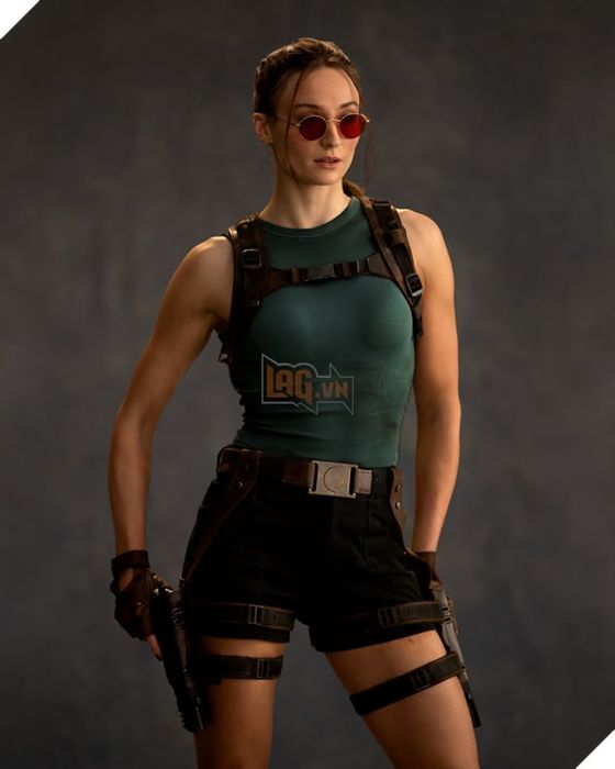 Amazon công bố tạo hình Lara Croft trong dự án phim truyền hình, Sophie Turner thủ vai chính