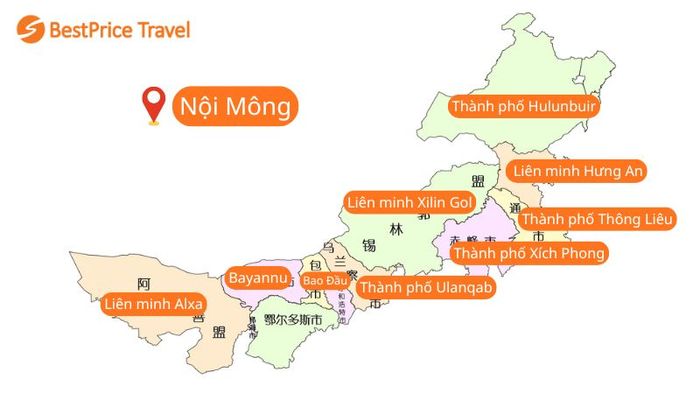 Bản đồ Nội Mông – Hành trình mở ra miền viễn biên đầy tự hào