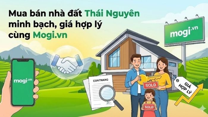 Mua bán nhà đất Thái Nguyên minh bạch, giá hợp lý cùng Mytour.vn