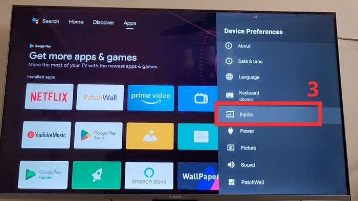 Cách kết nối tivi Xiaomi với loa qua cổng HDMI eARC - Bước 2.1