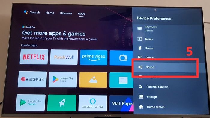 Cách kết nối tivi Xiaomi với loa qua cổng HDMI eARC - Bước 3