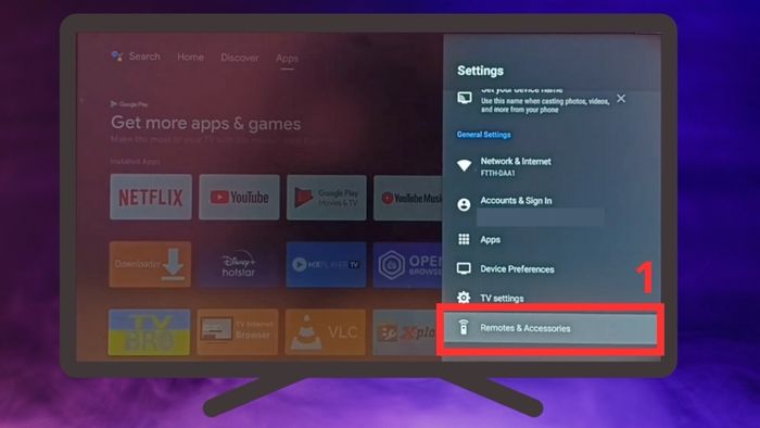 Cách ngắt kết nối hoặc quên thiết bị Bluetooth của tivi Xiaomi - Bước 1