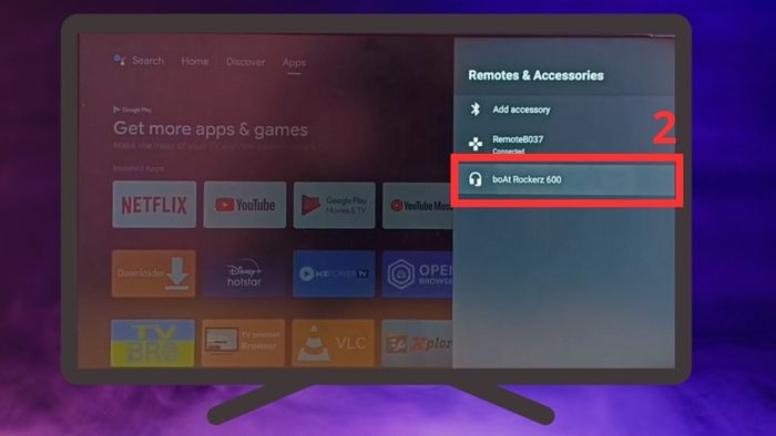 Cách ngắt kết nối hoặc quên thiết bị Bluetooth của tivi Xiaomi - Bước 2