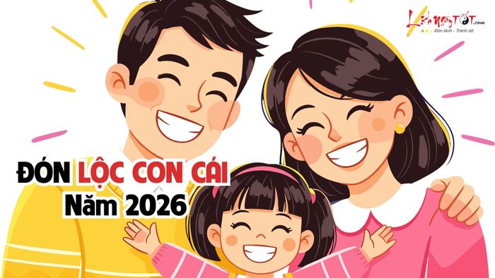 Con giáp đón lộc con cái trong năm 2026