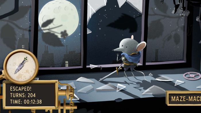 Maze Machina sở hữu cơ chế vuốt đơn giản nhưng lại đầy thử thách, tạo ra một trải nghiệm giải đố thú vị. Người chơi chỉ cần vuốt để di chuyển nhân vật qua các mê cung và tìm lối thoát. Dù dễ chơi nhưng đòi hỏi người chơi phải suy nghĩ chiến lược để vượt qua mỗi màn chơi.