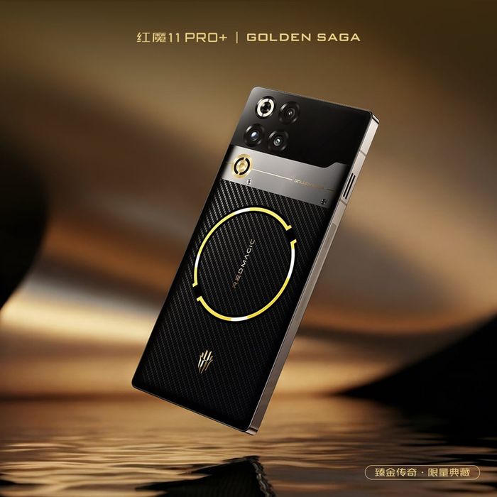 Red Magic 11 Pro+ Phiên bản Golden Saga chính thức được giới thiệu