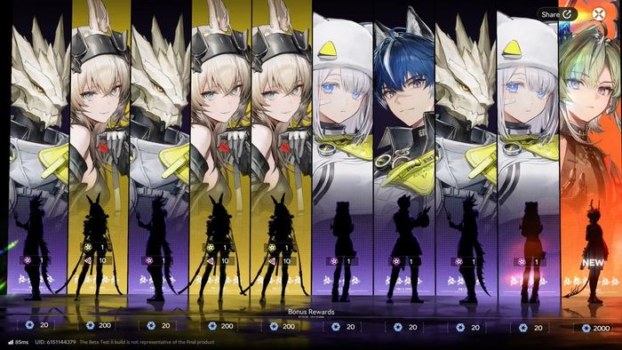 Quy tắc gacha trong Arknights Endfield
