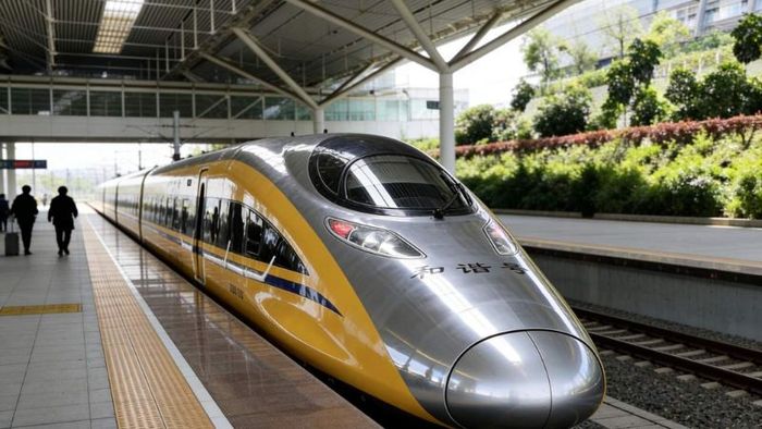 Tàu cao tốc nối tuyến từ Thượng Hải