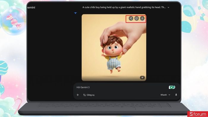 Cách tạo ảnh đu trend nắm đầu trên TikTok nhanh chóng