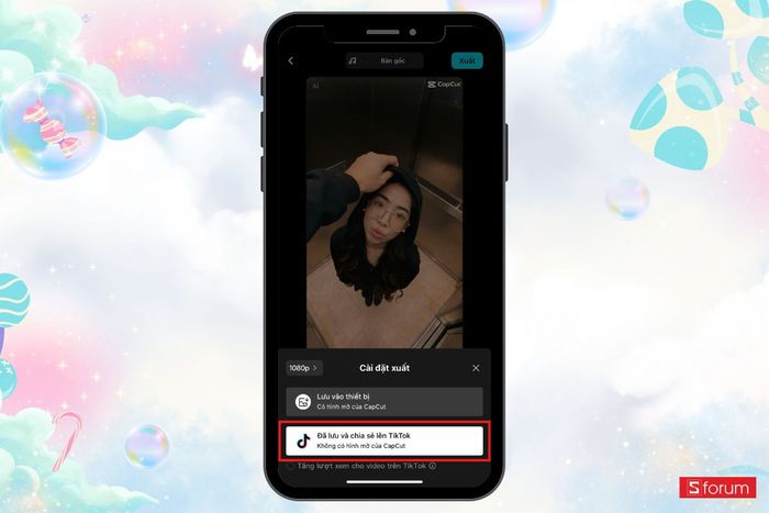 Tạo ảnh đu trend nắm đầu trên TikTok siêu dễ