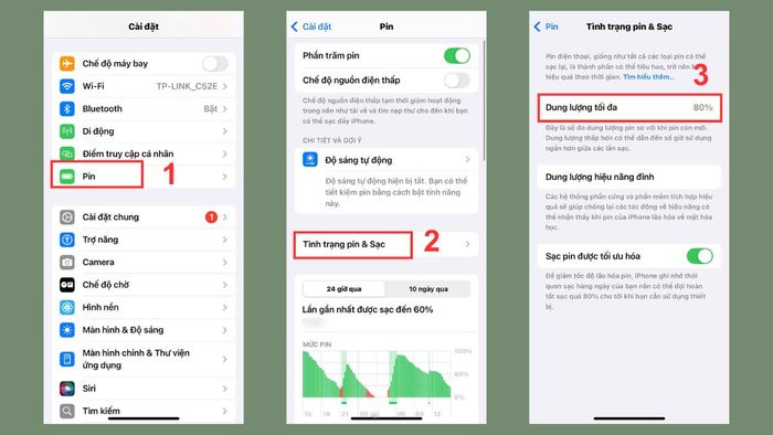 Cách kiểm tra tình trạng pin iPhone 14 Plus cũ