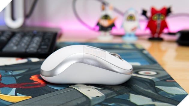 HyperWork Silentium Gen 2: Chuột công thái học êm nhẹ, pin “trâu”, sở hữu con lăn ngang hiếm thấy trong tầm giá 3