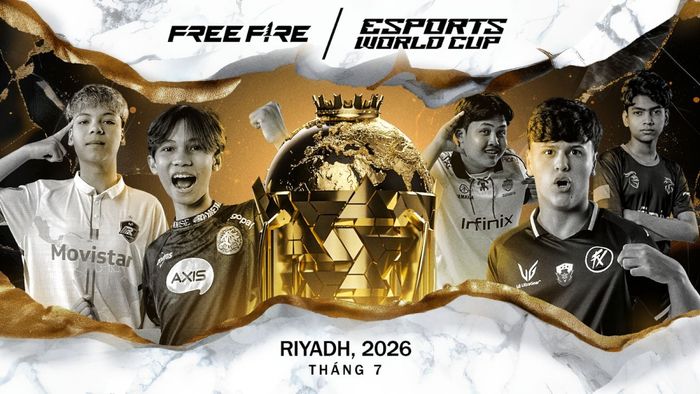 Free Fire tại Esports World Cup 2026 sở hữu tổng giá trị giải thưởng cực kỳ hấp dẫn