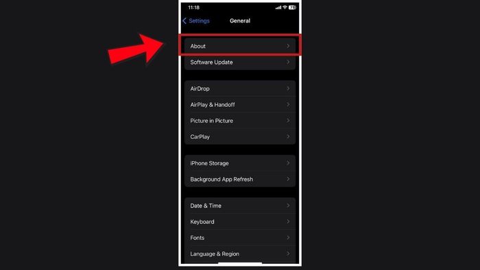 Cách kiểm tra linh kiện của iPhone cũ 99% – bước 2