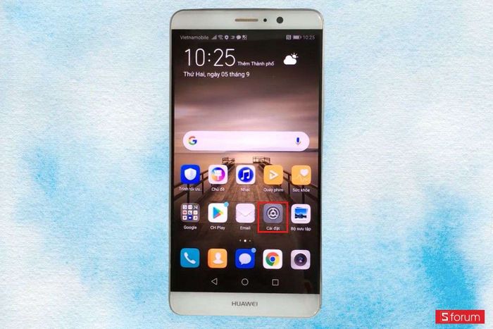 Giao diện của Huawei