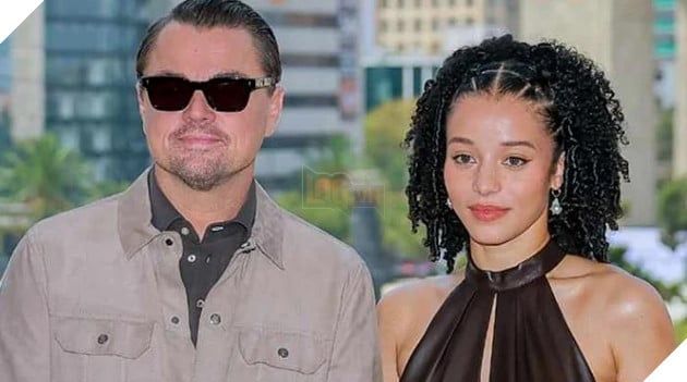 Hình ảnh về Leonardo DiCaprio và bạn diễn Chase Infiniti.