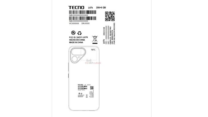 Dữ liệu FCC của Tecno Pova Curve 2 5G đã được tiết lộ.