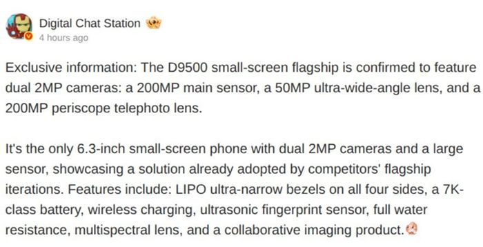 OPPO Find X9s đã được xác nhận sẽ trang bị hai camera kép 200MP ở mặt sau