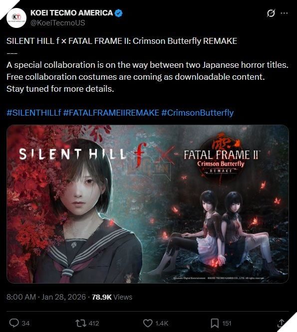 Hai thương hiệu game kinh dị lớn của Nhật Bản tiếp tục hé lộ màn hợp tác mới (phần 3)