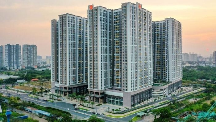 Q7 Saigon Riverside được xây dựng với quy mô gồm 5 block.