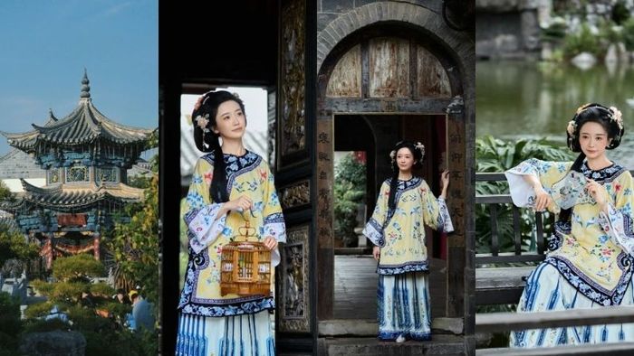 Hóa thân trong trang phục cổ truyền