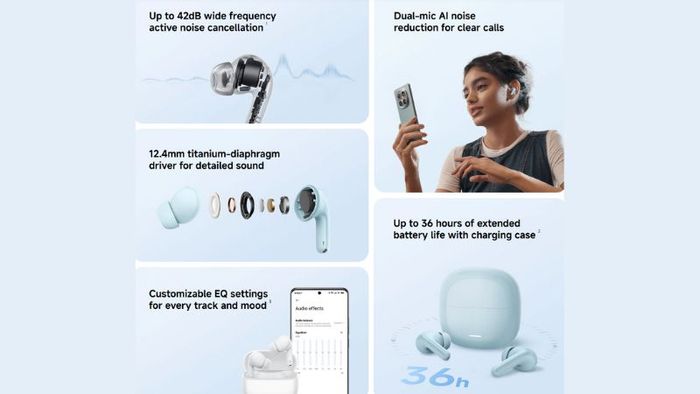 Redmi Buds 8 Lite chính thức ra mắt