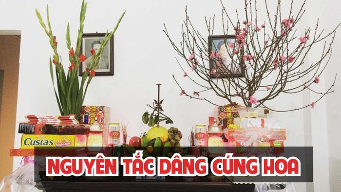 Những nguyên tắc dâng cúng hoa cần khắc ghi