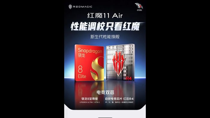 Điện thoại được trang bị chip Snapdragon 8 Elite với hiệu năng vượt trội