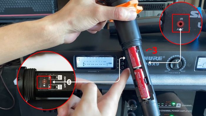 Cách dò sóng và đồng bộ tần số IR – bước 3