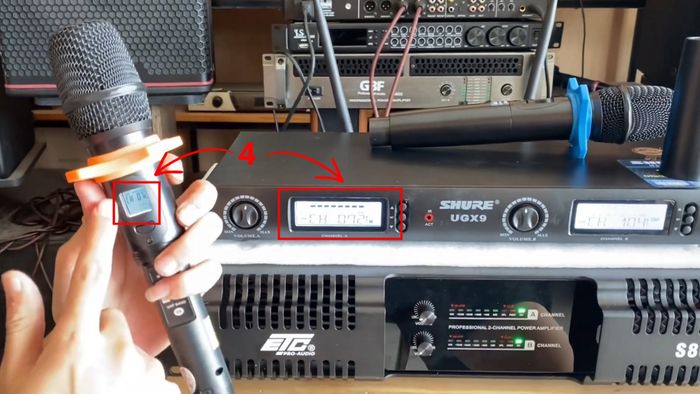 Cách dò sóng và đồng bộ tần số IR – bước 4